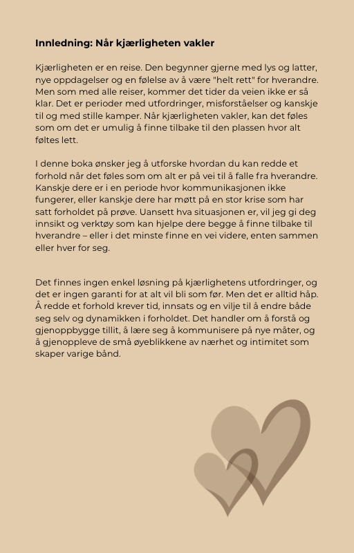 Velge hverandre igjen - En e-bok om å redde kjærligheten